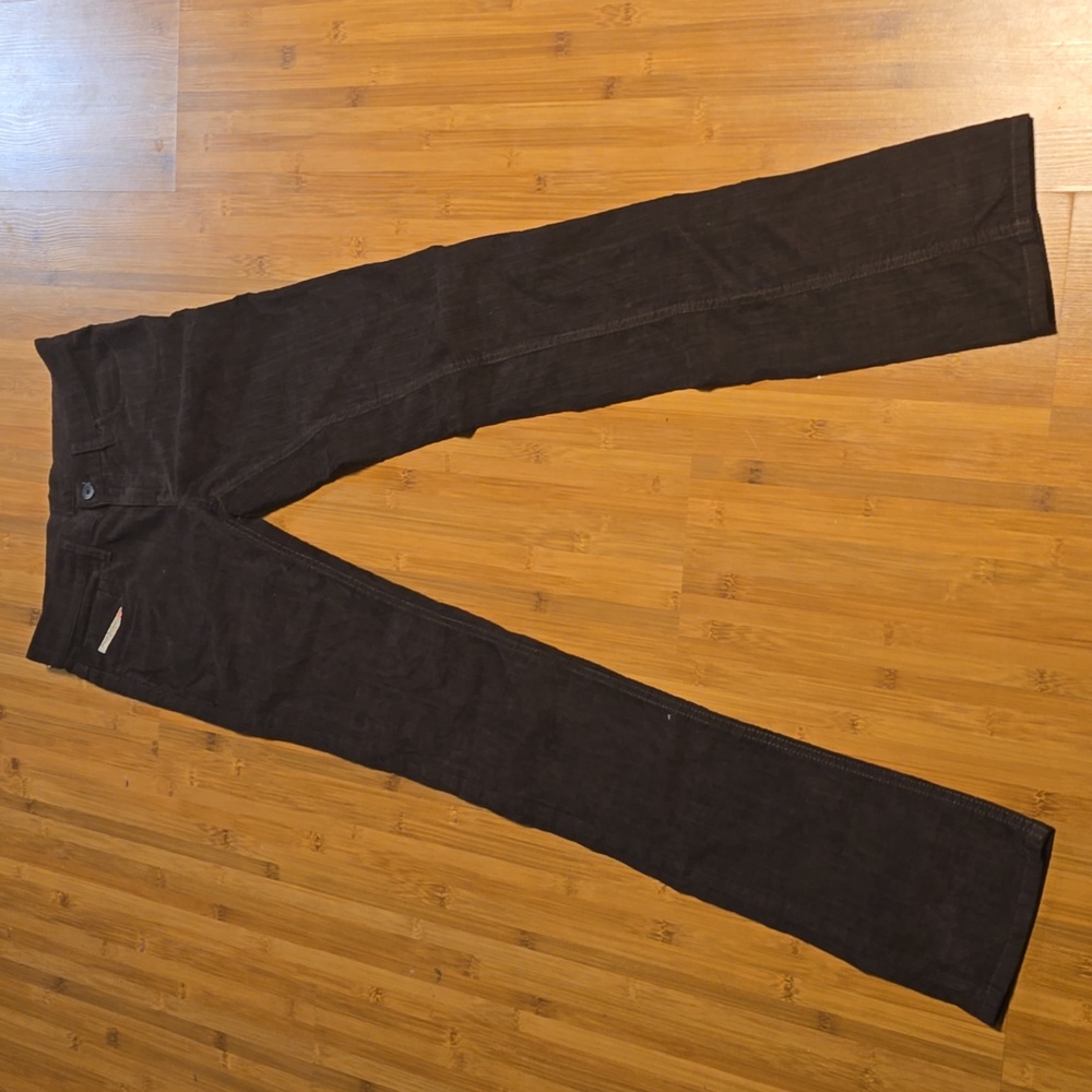 Nwt y2k brown corded lowrise diesel jeans sz 28